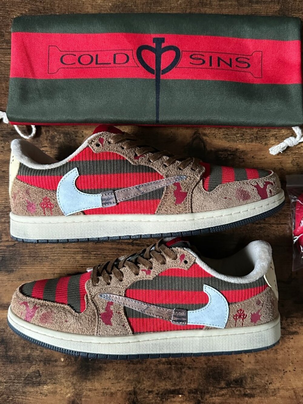 NEW IN BOX Cold Sins Nightmares Jason Voorhees Shoes - Sz 12 - RARE